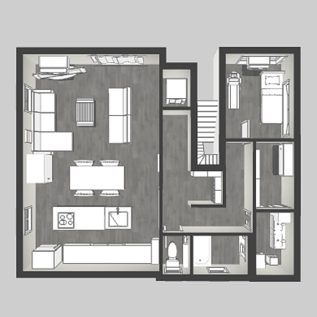 部屋全体/DIY/一人暮らしのインテリア実例 - 2023-07-17 16:23:55