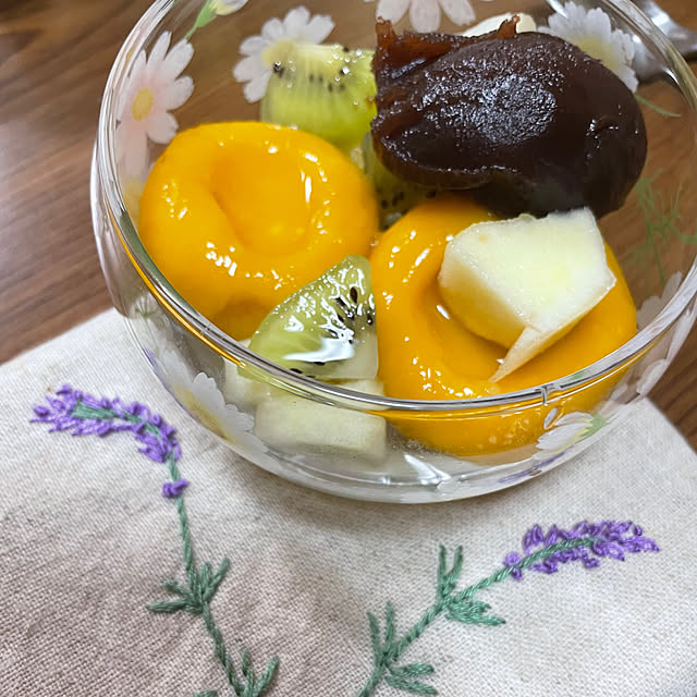机/コメダのこしあん/かぼちゃの白玉ポンチ/まだまだ暑いですね/快晴24℃...などのインテリア実例 - 2025-09-28 19:39:04