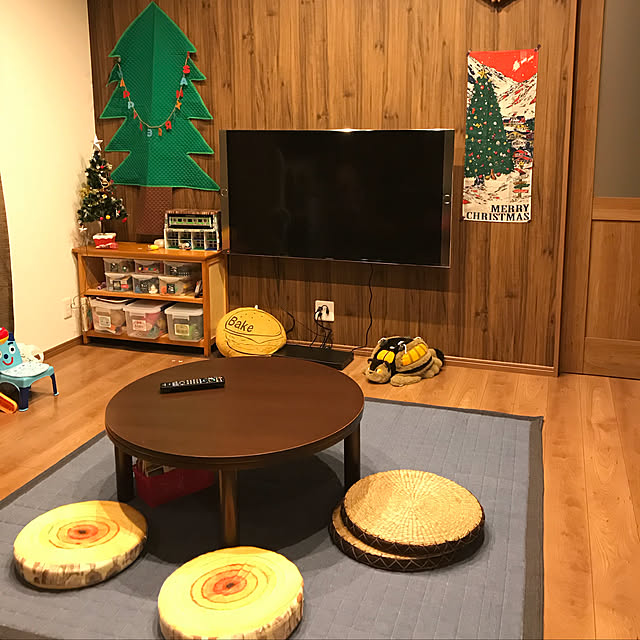 クリスマス/雑貨/ナチュラル/モノトーン/照明...などのインテリア実例 - 2018-01-02 10:43:17