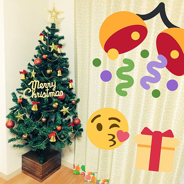 リビング/クリスマスツリー150cm/クリスマスツリーのインテリア実例 - 2016-11-06 23:37:39