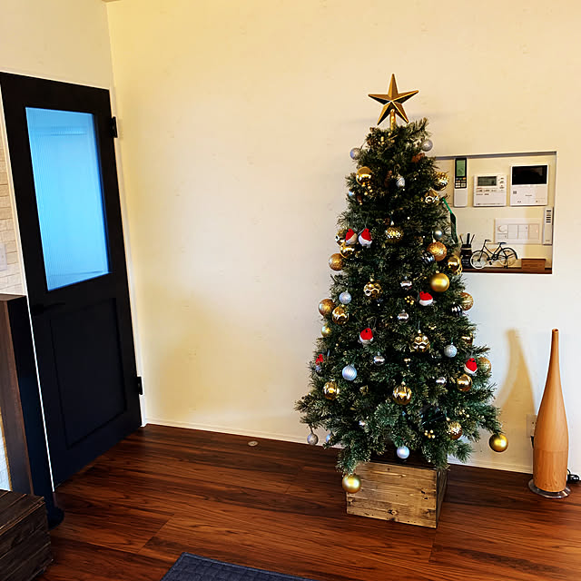 クリスマスツリー/LIXIL/VINTIA/ラシッサDフロア チークF/リビングのインテリア実例 - 2019-12-14 18:32:06