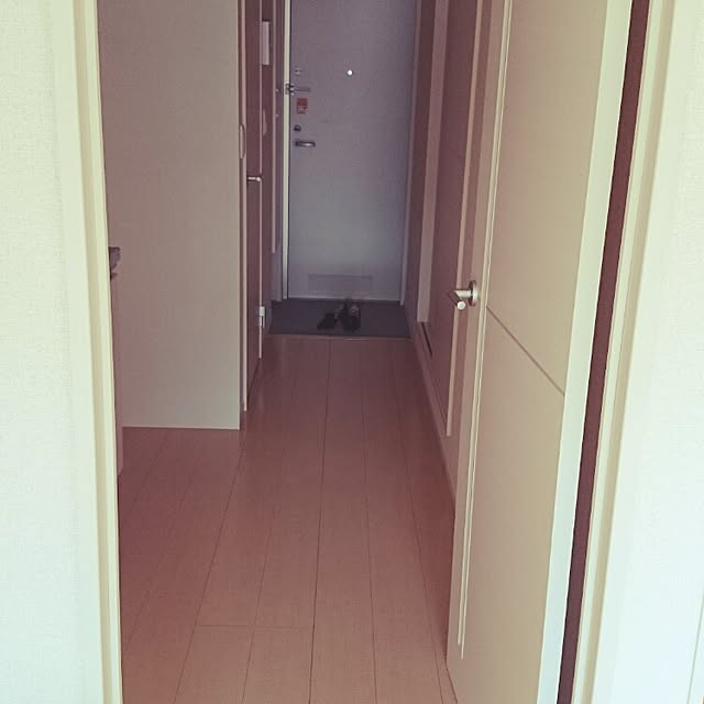 玄関/入り口/一人暮らし/新居♡/賃貸のインテリア実例 - 2015-02-27 18:12:18