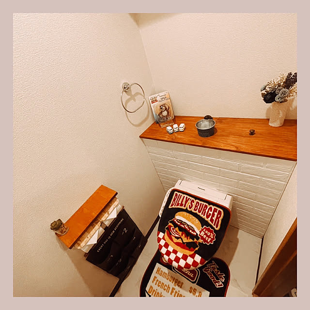 木材が好き/トイレットペーパーホルダー/タンクレス風トイレDIY/木のある暮らし/フォローに感謝♪...などのインテリア実例 - 2021-09-21 10:21:52