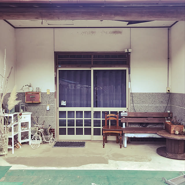 DIY/ドライフラワー/ホワイトインテリア/雑貨/アンティーク...などのインテリア実例 - 2020-10-29 07:47:10