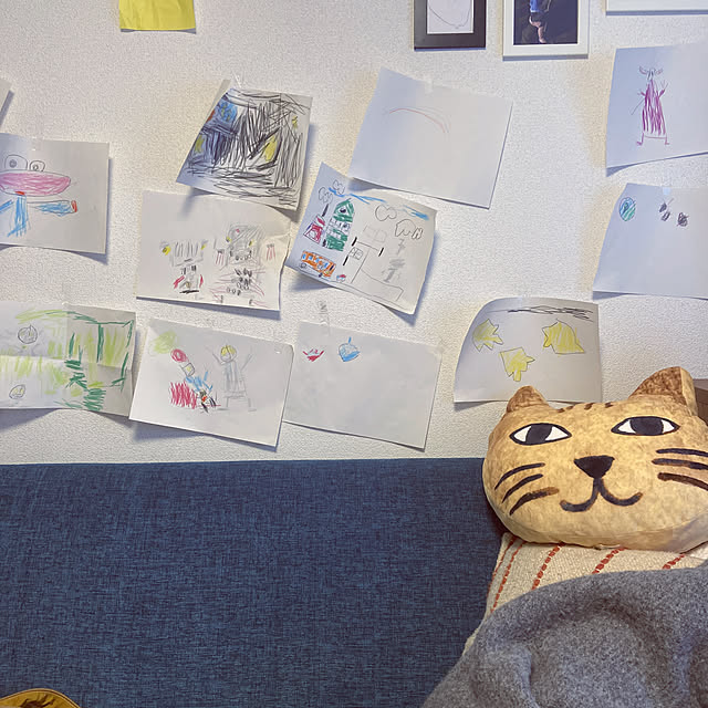 子どもの絵/社宅/転勤族/おうち時間/いいねと、フォローの押し逃げすみません！...などのインテリア実例 - 2022-02-24 16:11:36