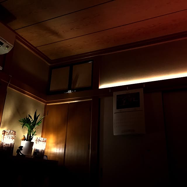 ベッド周り/照明/観葉植物のインテリア実例 - 2015-07-21 21:08:08