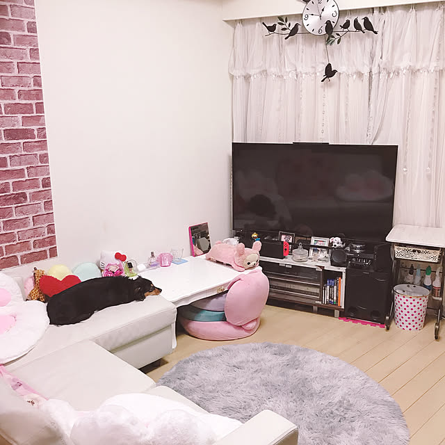 ダイソー/雑貨/ソファ/100均/一人暮らし...などのインテリア実例 - 2021-06-06 14:47:37