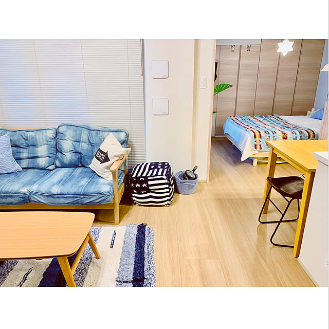 ソファ/WTW/コタツ/フライングタイガー/西海岸インテリア...などのインテリア実例 - 2019-07-28 13:17:29