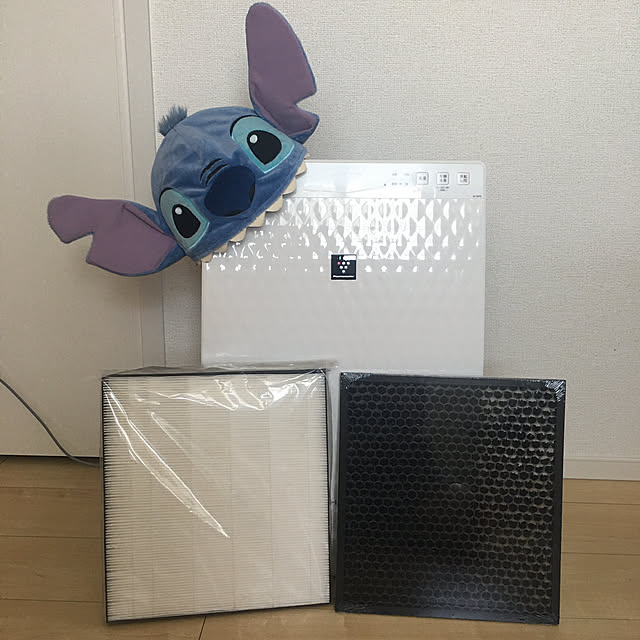 フィルターカバー外そう/シャープ/購入家電3大悲劇/シャーププラズマクラスター空気清浄機/部屋全体のインテリア実例 - 2021-05-30 21:19:43