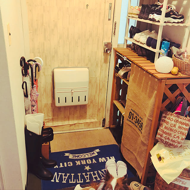 ダイソー/3COINS/DIY/玄関/入り口のインテリア実例 - 2019-04-18 17:42:04