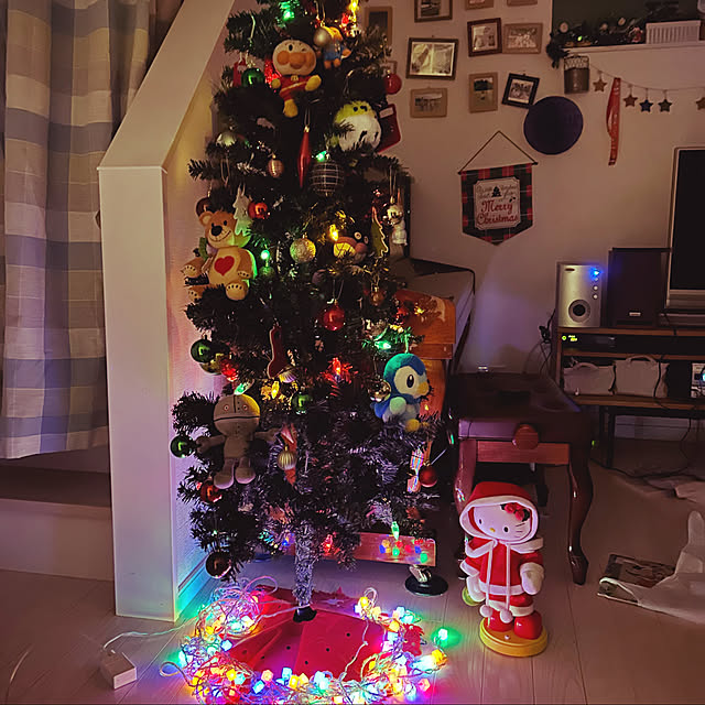 一軒家/クリスマスツリー/マイホーム/男前もナチュラルも好き/クリスマスツリー出しました...などのインテリア実例 - 2022-12-09 22:39:53