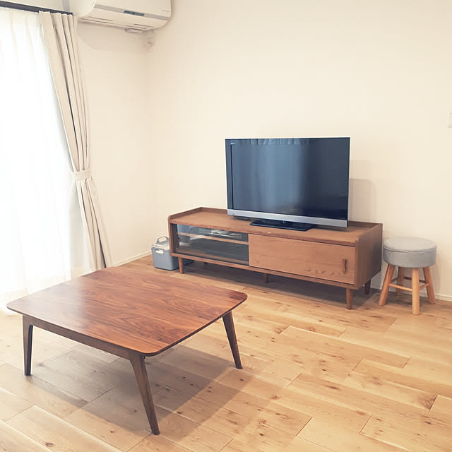 部屋全体/新築/テレビ/北欧/unico...などのインテリア実例 - 2020-06-03 11:46:07