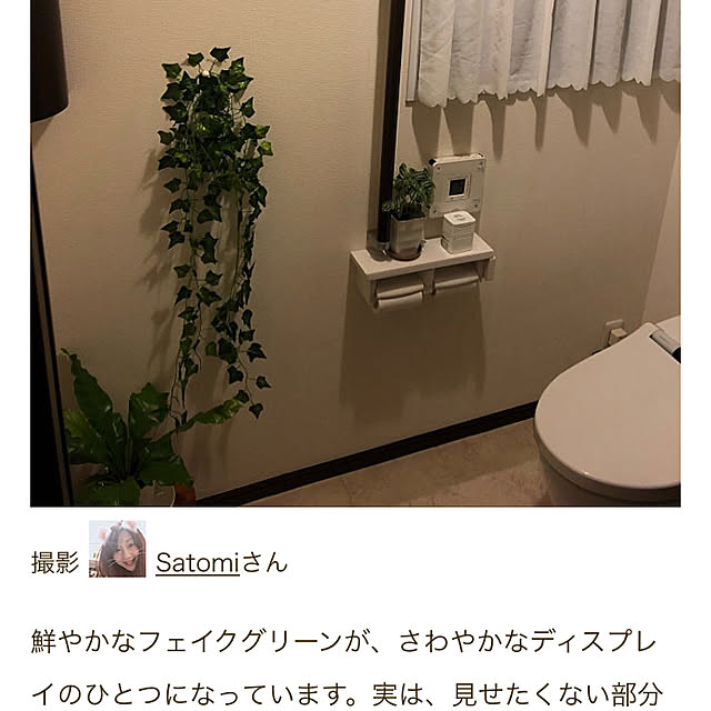 Satomiさんの実例写真