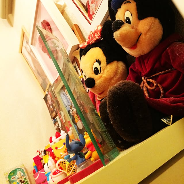 玄関/入り口/ぬいぐるみ/ディズニー/ミッキー/ミニーのインテリア実例 - 2015-02-09 00:06:29