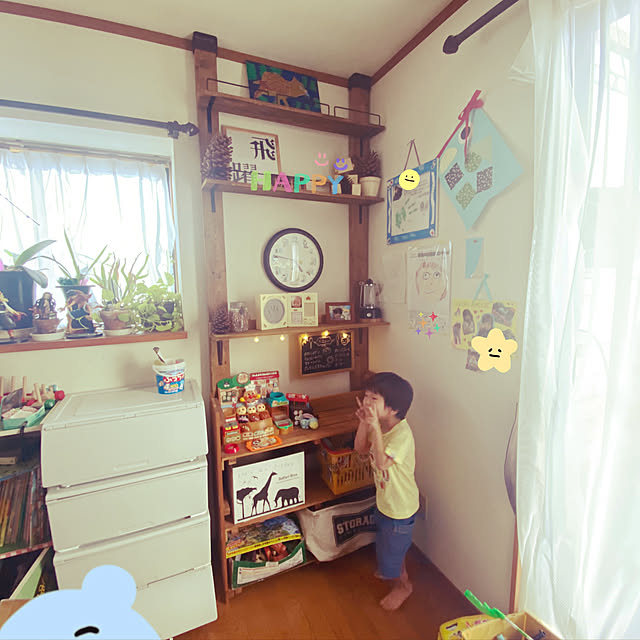 ディアウォール棚/ダイソー/セリア/すのこ棚リメイク/宮崎市...などのインテリア実例 - 2021-08-25 23:47:08