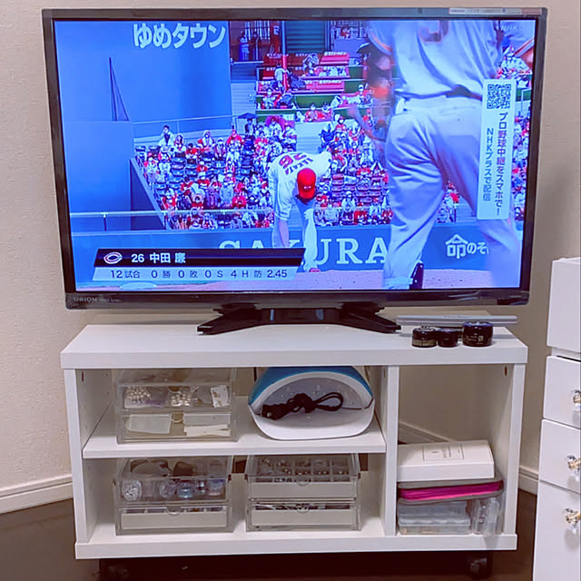 krmilk12のニトリ-ローボード(トゥオレ 67 WH) の家具・インテリア写真
