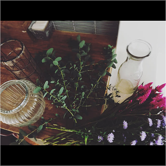 バス/トイレ/化粧台/洗面所/LIXILタイル/植物のある部屋...などのインテリア実例 - 2017-10-24 14:01:20