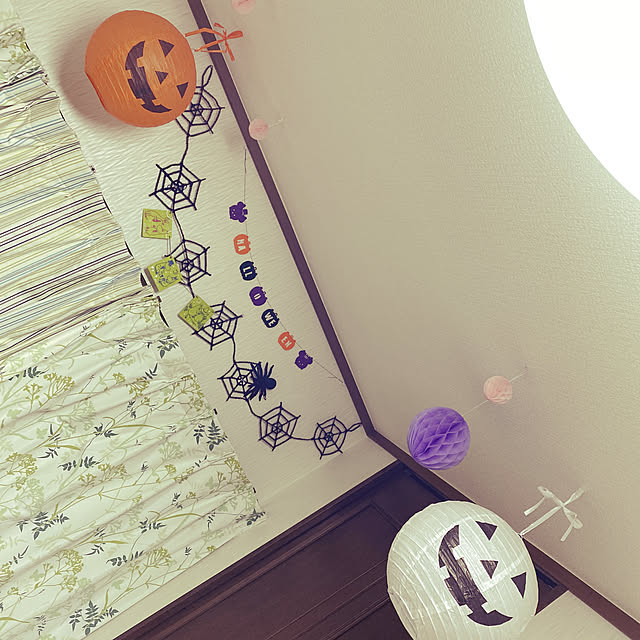 ハロウィン/セリア/壁/天井のインテリア実例 - 2020-10-10 15:30:09