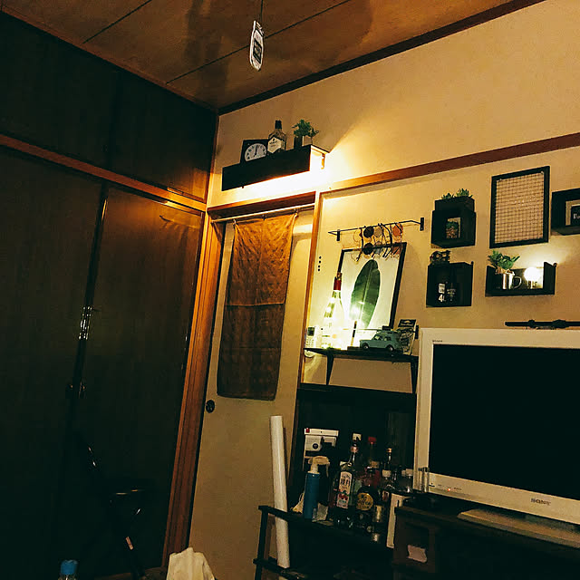 ダイソー/照明/雑貨/100均/DIY...などのインテリア実例 - 2020-04-07 00:42:27