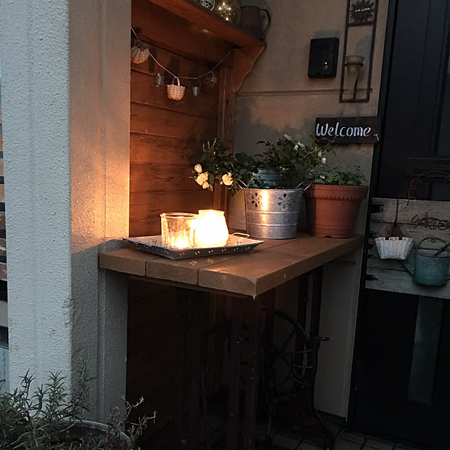 玄関/入り口/観葉植物/雑貨/DIYのインテリア実例 - 2018-05-20 19:30:51