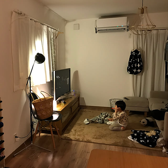 リビング/momo natural/関家具/無印良品/ダイソー...などのインテリア実例 - 2018-03-24 07:18:34