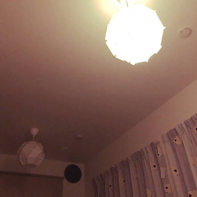 びっくりカーテン/ひつじ柄/寝室の照明/ショーペンナ/IKEA...などのインテリア実例 - 2022-01-12 19:56:00