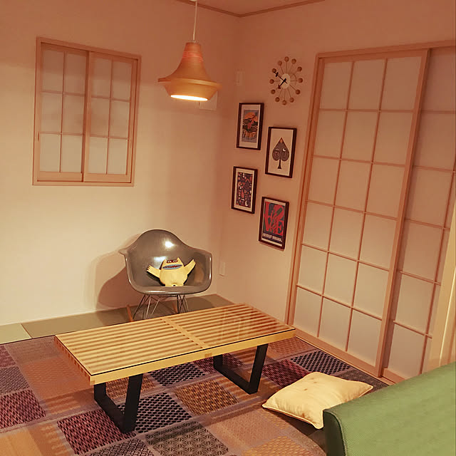 椅子/ファブリック/レトロ/照明/部屋全体のインテリア実例 - 2019-09-15 18:15:57