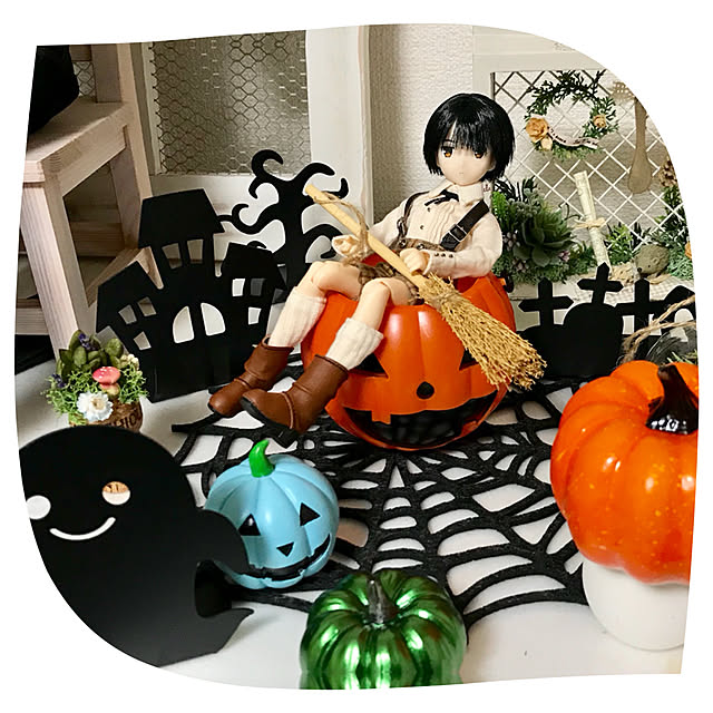 ハロウィン ドールハウスのおしゃれなアレンジ・飾り方の