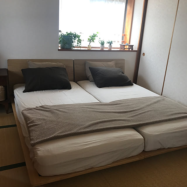 無印良品/ベッド周りのインテリア実例 - 2019-04-07 13:48:56