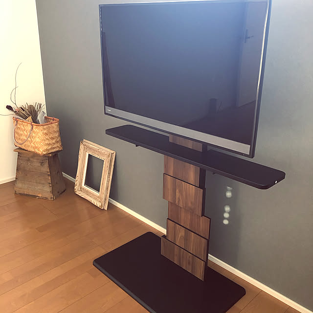 家具通販のグランデ/ドライフラワーのある暮らし/テレビスタンド/テレビ台/モニター当選♡...などのインテリア実例 - 2021-01-26 20:11:03