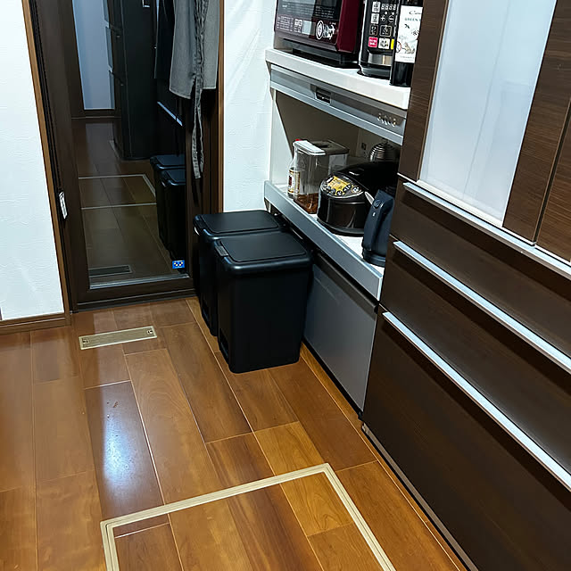 キッチン/ニトリ/IKEA/キッチンのゴミ箱のインテリア実例 - 2025-07-14 21:03:54