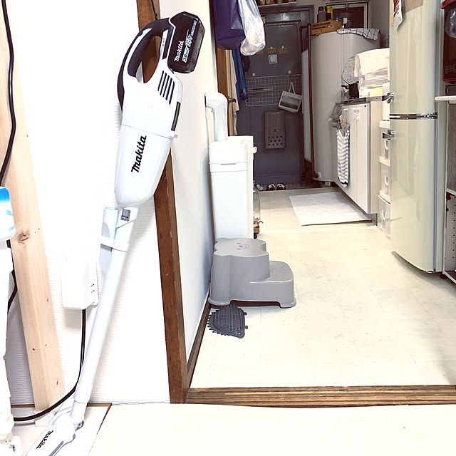 こどもと暮らす。/キッチン/コードレス掃除機/掃除機/簡単...などのインテリア実例 - 2021-02-01 22:34:03
