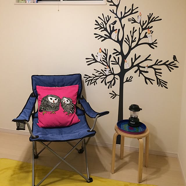 リビング/IKEA/ウォールステッカーのインテリア実例 - 2016-12-28 16:56:18