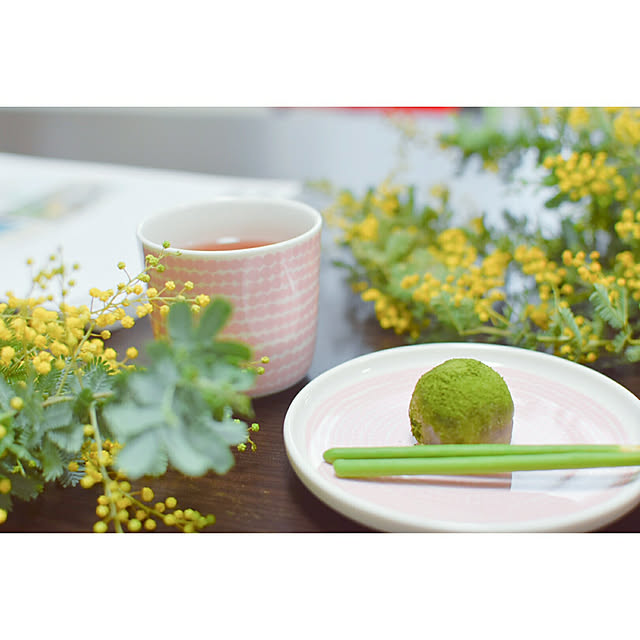 机/ホワイトナチュラル/ミモザ/marimekko/マリメッコ...などのインテリア実例 - 2020-02-29 09:42:38