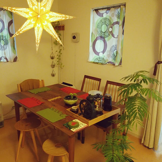 部屋全体/観葉植物/壁に付けられる家具/オーガニックモダニズム/コーヒーミル...などのインテリア実例 - 2015-12-23 11:04:07