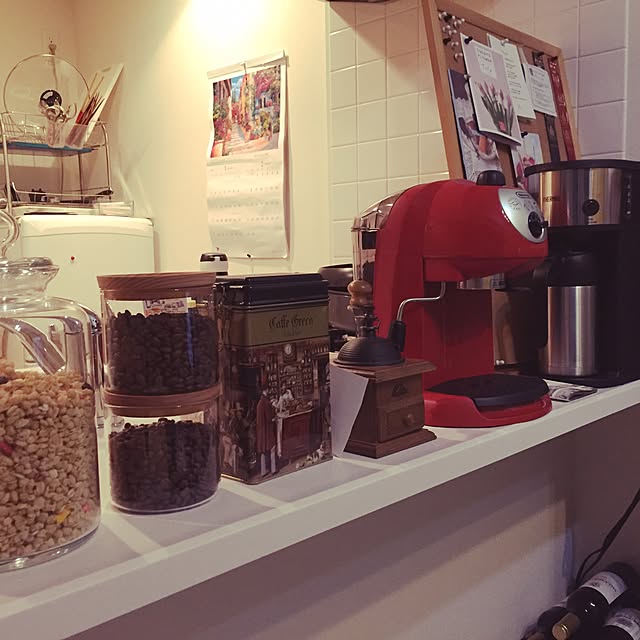 キッチン/雑貨/カフェ風/DIY/100均...などのインテリア実例 - 2016-02-11 17:22:41