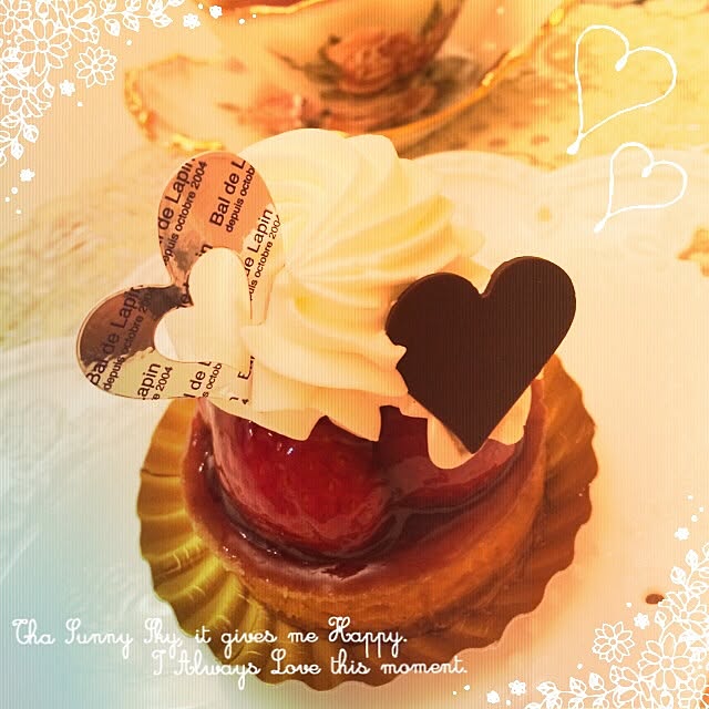 キッチン/ハートが可愛い♡/イチゴのタルト♪のインテリア実例 - 2014-12-15 19:35:58