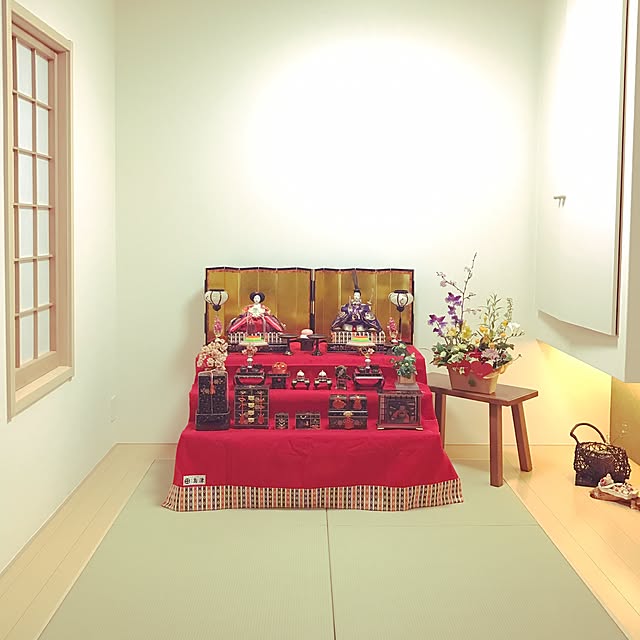リビング/お雛様飾りました(*^^*)/ひな祭り/花器/お花♡...などのインテリア実例 - 2017-02-20 09:36:28