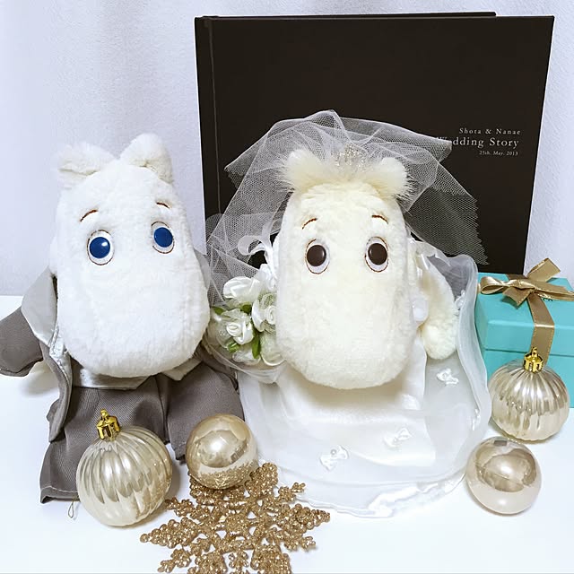 玄関/入り口/結婚式グッズ/ウェルカムムーミン/ウェルカムドール/ムーミン...などのインテリア実例 - 2016-11-19 16:32:34