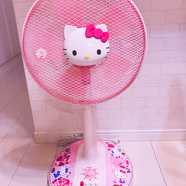 【ネット限定】 扇風機 キティちゃんのおすすめ商品とおしゃれな実例 扇風機・サーキュレーター