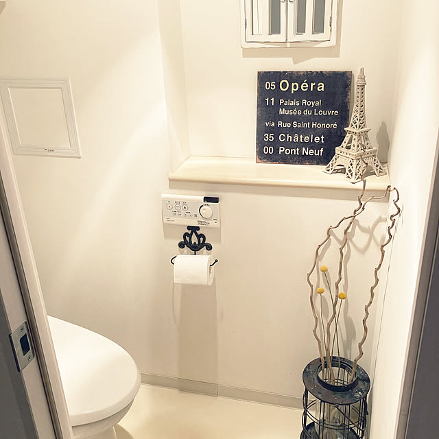 雑貨/アンティーク/ドライフラワー/バス/トイレのインテリア実例 - 2022-07-26 14:33:39