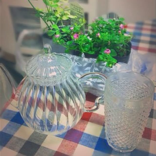 机/食器/植物/テーブル/テーブルクロスのインテリア実例 - 2013-02-15 18:42:02