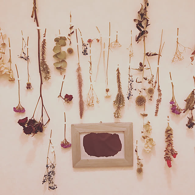 バス/トイレ/花のある暮らし/ドライフラワー/ハンドメイド/観葉植物...などのインテリア実例 - 2018-05-15 22:06:26