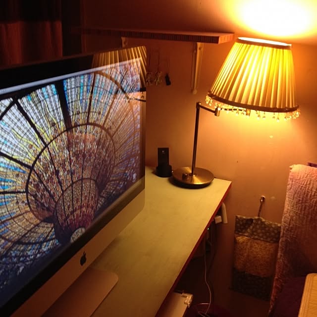 机/プチリメイク/ナイトランプ/iMac/DIY...などのインテリア実例 - 2014-08-04 22:45:42