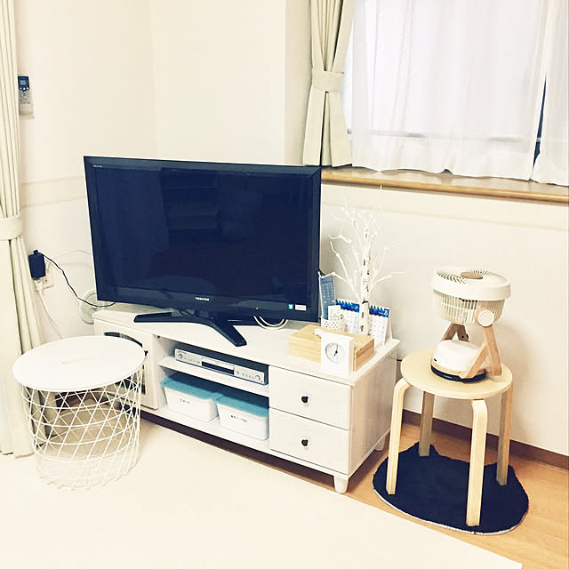 happyのイケア-ＩＫＥＡ/イケア　KVISTBRO/クヴィストブロー　収納テーブル44 cm　ホワイト（103.494.53）の家具・インテリア写真