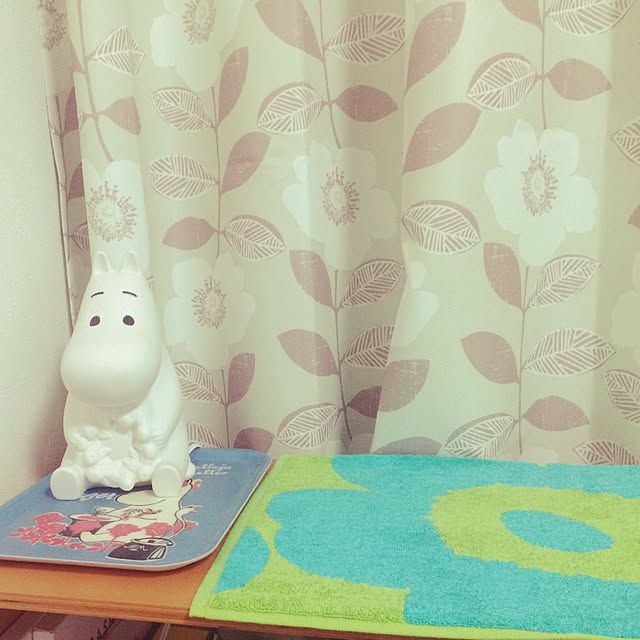 ベッド周り/ムーミン/北欧/雑貨/一人暮らしのインテリア実例 - 2015-09-18 18:25:24