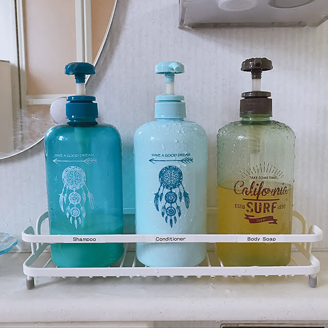 100均/ハンドメイド/セリア/バス/トイレのインテリア実例 - 2019-07-12 10:25:49