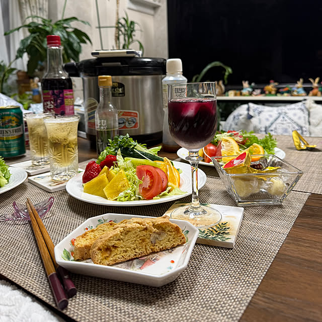 部屋全体/土曜日の食卓/マンションリビング/好きな事をして暮らす/適度な仕事...などのインテリア実例 - 2026-03-23 08:13:32