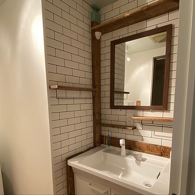 DIY/after/中古マンション/2×4材/セリア...などのインテリア実例 - 2021-03-19 01:48:28