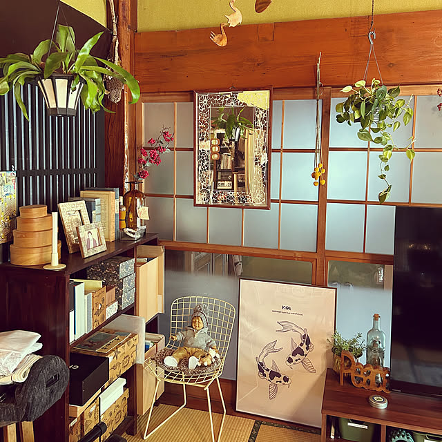 棚/観葉植物/着せ替えごっこ/古民家/古い家...などのインテリア実例 - 2025-05-04 09:24:19